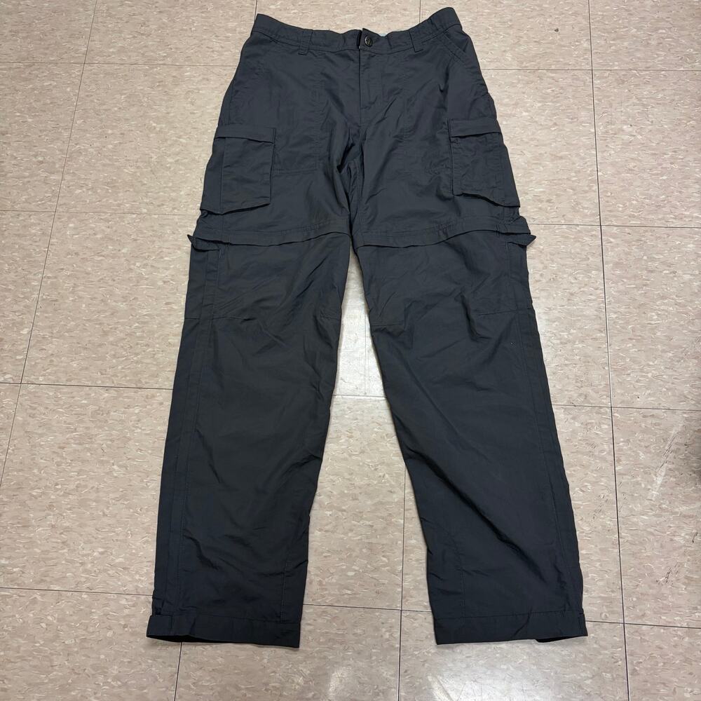 REI Co-op Women's Convertible Hiking Pants Gray Gorpcore Granola Outdoors 10